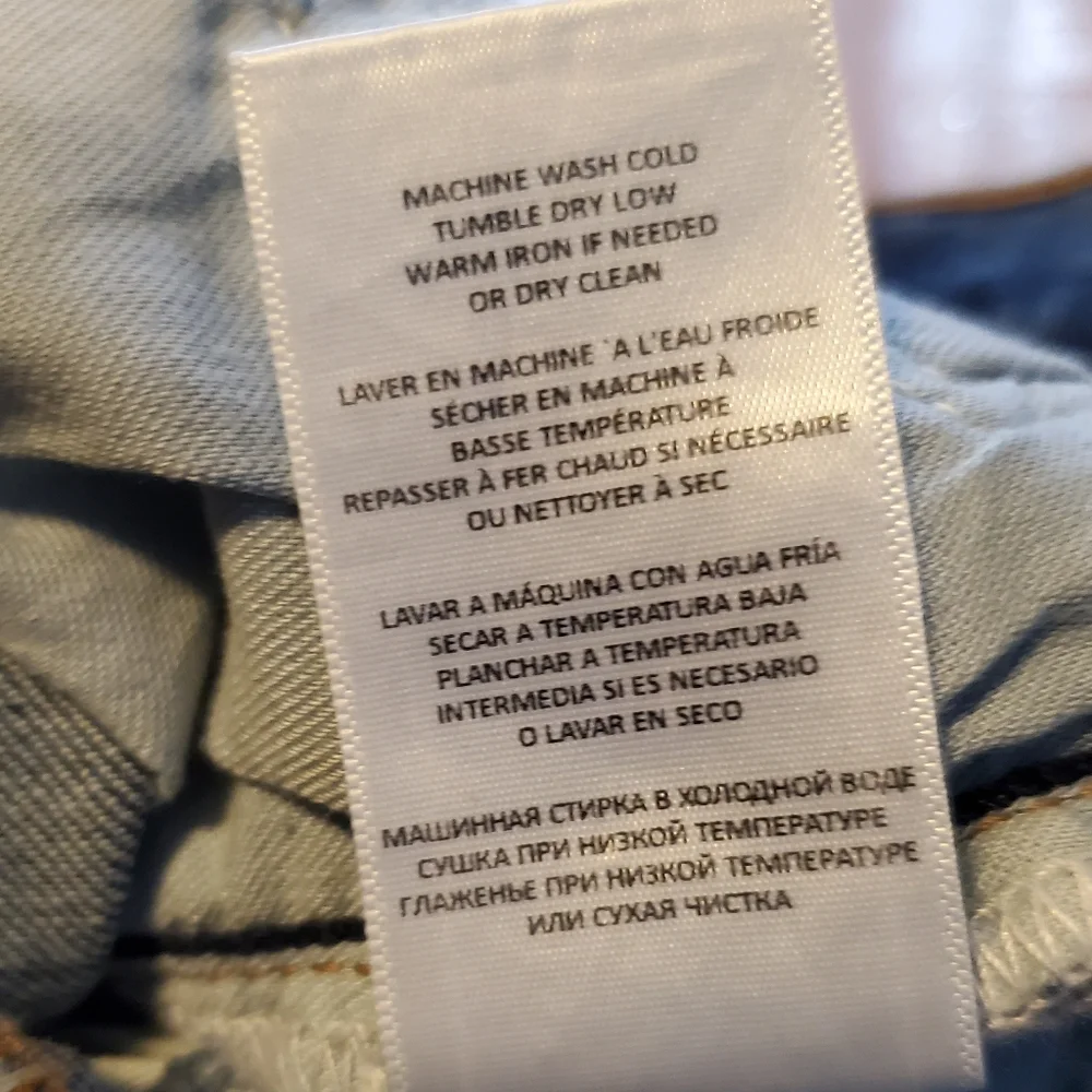 RE/DONE 70s High Rise Stove Pipe straight-leg jeans Size 26 - Picture 13 of 14